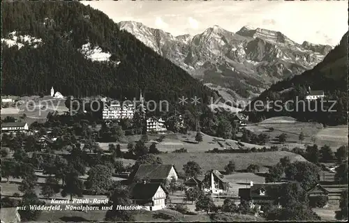 Flueeli Ranft mit Widderfeld Nuenalphorn und Hutstock Kat. Flueeli Ranft