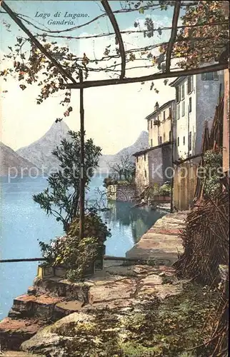 Gandria Lago di Lugano Motivo Kat. Gandria