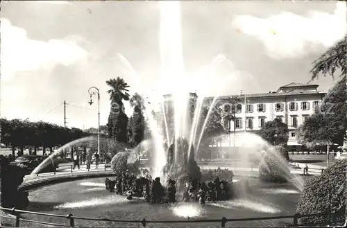 Lugano TI Fontana Piazza Manzoni / Lugano /Bz. Lugano City