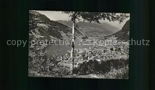 Lungern Totalansicht Kat. Lungern