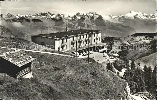 Stanserhorn Hotel mit Unterwaldner Alpen Kat. Stanserhorn