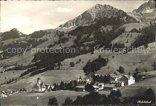 Melchtal Panorama Kat. Melchtal