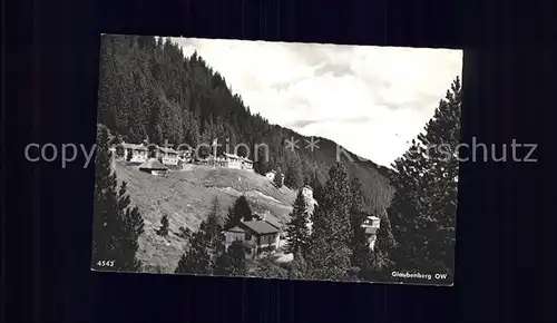 Glaubenberg bei Sarnen Kat. Glaubenberg