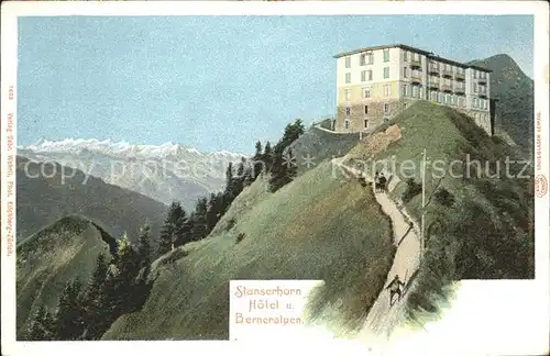 Stanserhorn Hotel und Berner Alpen Kat. Stanserhorn