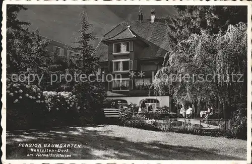 Kehrsiten Pension Baumgarten am Vierwaldstaettersee Kat. Kehrsiten