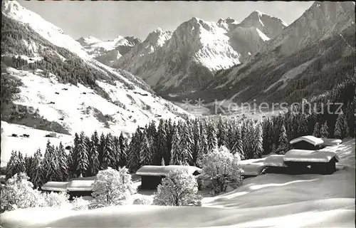 Parsenn Weissfluh Klosters Route mit Silvrettagruppe Kat. Parsennfurgga