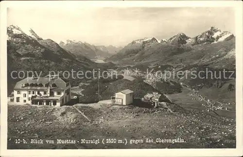 Muottas Muragl mit Oberengadin / Muottas Muragl /Rg. St Moritz