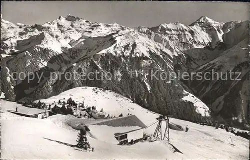 Braunwald GL Sesselbahnstation Gumen  Kat. Braunwald