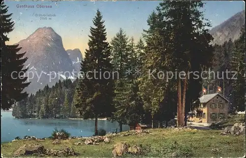 Naefels Gasthaus Obersee Kat. Naefels