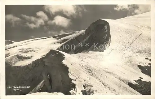 Linthal Glarus Clariden Eiswand Kat. Linthal