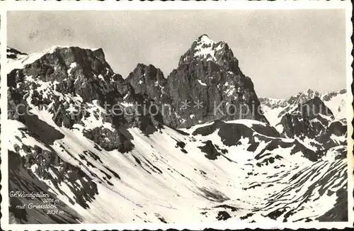 Klausenpass Windgaellen mit Griesstock Kat. Klausen