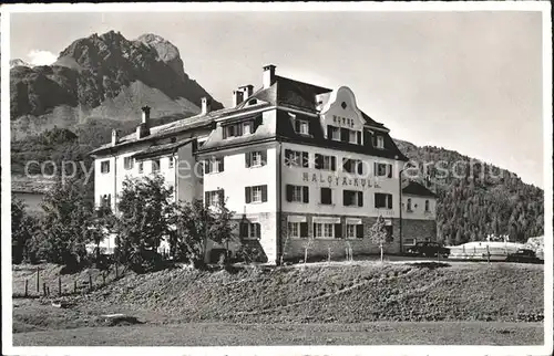 Maloja Chiavenna Hotel Maloja Kulm Kat. Maloja