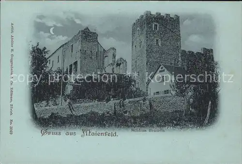 Maienfeld Schloss Brandis Kat. Maienfeld