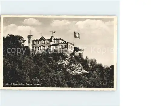 Baden AG Schloss Schartenfels Kat. Baden