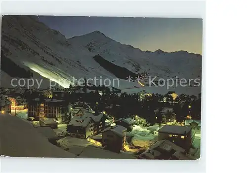 Andermatt Blick gegen Hospental am Gotthard Kat. Andermatt