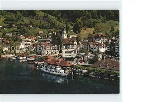 Vitznau Vierwaldstaettersee Dampfer Kat. Vitznau