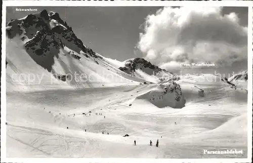 Parsenn Abfahrt Weissfluhjoch Kat. Parsennfurgga