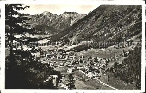 Pontresina Panorama Kat. Pontresina