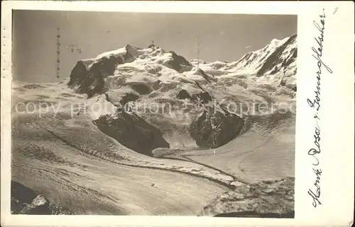 Monte Rosa Gornergletscher Kat. Monte Rosa