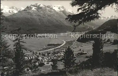 Samedan Panorama Kat. Samedan