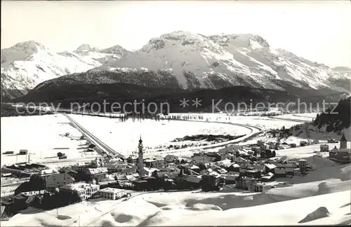 Samedan Totalansicht Kat. Samedan