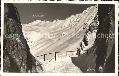 Weissfluhjoch Strelaweg Kat. Weissfluhjoch