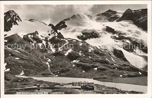 Piz Cambrena Berninahospiz Kat. Piz Cambrena