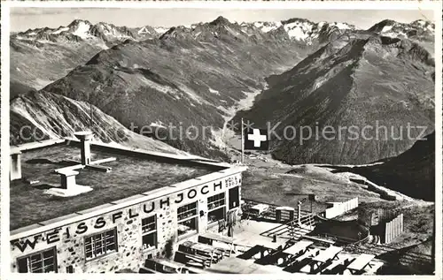 Weissfluhjoch Flueela Weisshorn Schwarzhorn Dischmatal Piz Vadret Kat. Weissfluhjoch