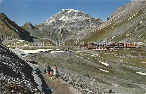 Davos GR Berghaus Strelapass Haupterhorn Weissfluh Kat. Davos