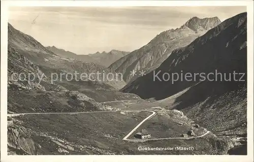 St Gotthard Gotthardstrasse Kat. Gotthard St.