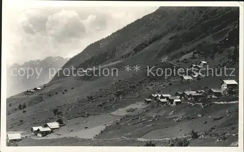 Golzern UR im Maderanertal Kat. Bristen