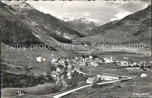 Andermatt Panorama Kat. Andermatt