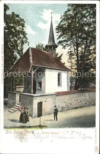 Altdorf UR Tellskapelle in der Hohlen Gasse Kat. Altdorf UR