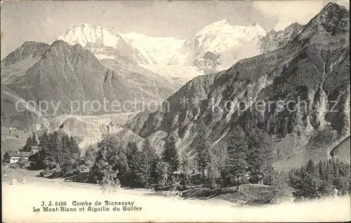 Mont Blanc et Aiguille du Gouter Kat. Chamonix Mont Blanc