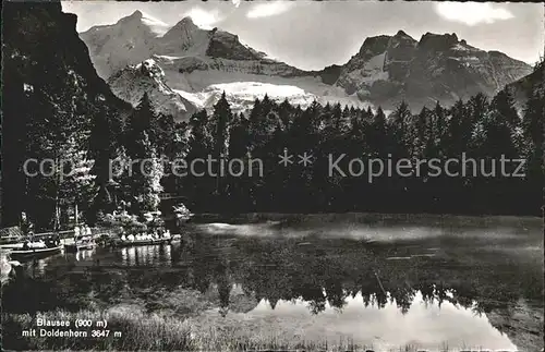 Blausee BE mit Doldenhorn Kat. Blausee Mitholz