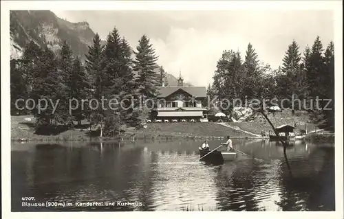 Blausee BE im Kandertal Kurhaus Kat. Blausee Mitholz