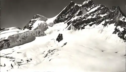 Jungfraujoch mit Rottalhorn und Jungfrau Kat. Jungfrau