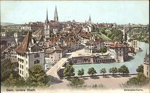 Bern BE Untere Stadt Kat. Bern
