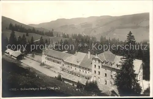 Schwefelbergbad Panorama Kat. Sangernboden