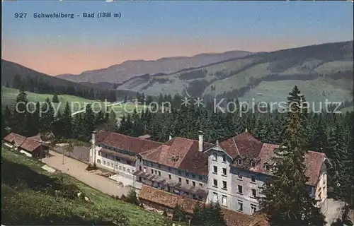 Schwefelbergbad Panorama Kat. Sangernboden