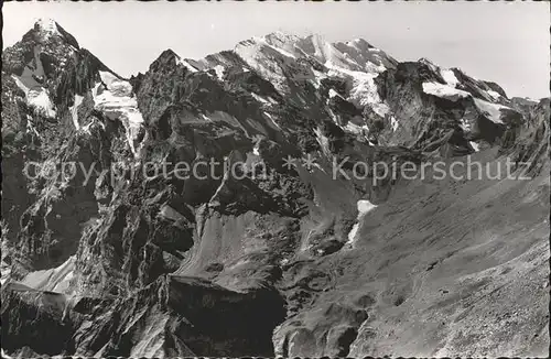 Hohtuerli und Sestenfurgge mit Gspaltenhorn und Bluemlisalpgruppe Kat. Hohtuerli