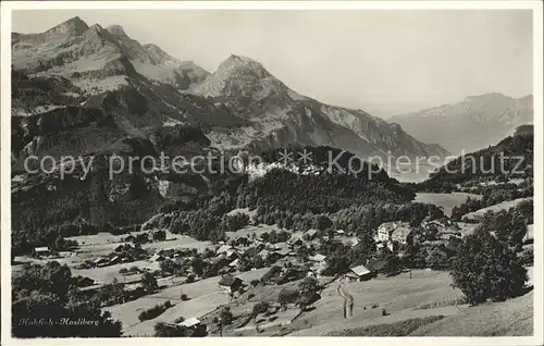 Hasliberg Hohfluh Hotels Alpenruh und Kurhaus Panorama Kat. Hasliberg Hohfluh