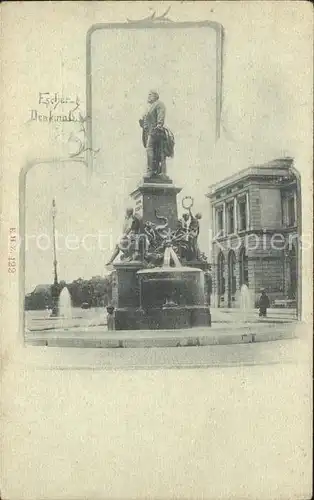 Oerlikon ZH Escher Denkmal / Oerlikon /Bz. Zuerich