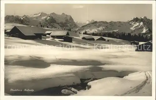 Hasliberg Balisalp Kat. Meiringen