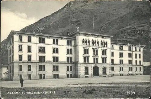 Andermatt Friedenskaserne Kat. Andermatt