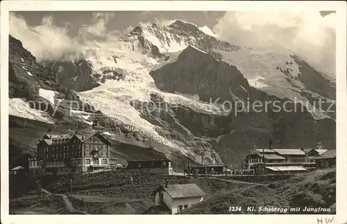 Kleine Scheidegg Wengen Jungfraubahn Hotels Jungfrau Kat. Scheidegg Kleine