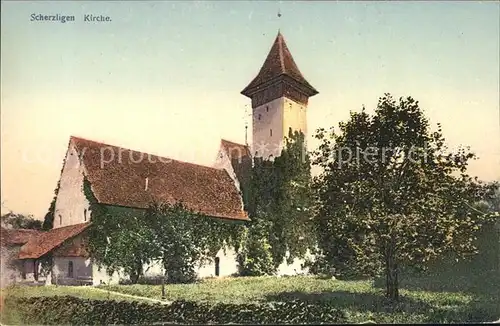 Scherzligen Kirche Kat. Thun