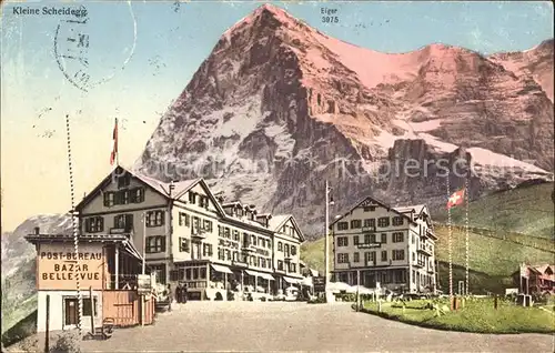 Kleine Scheidegg Wengen Hotels mit Jungfraubahn und Eiger Kat. Scheidegg Kleine