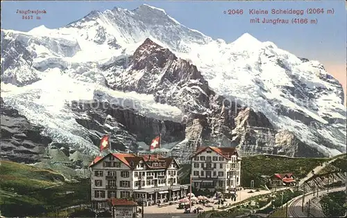 Kleine Scheidegg Wengen Hotels mit Jungfraubahn Jungfraujoch und Jungfrau Kat. Scheidegg Kleine