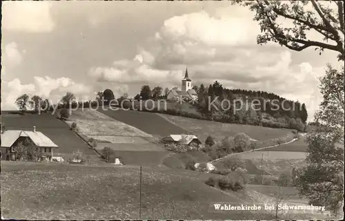 Schwarzenburg BE Wahlernkirche Kat. Schwarzenburg BE